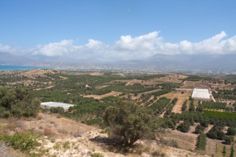 Kamilari Kreta, Kamilari, Baugrundstück mit Genehmigung 4.009qm mit Meerblick zum Verkauf  Grundstück kaufen